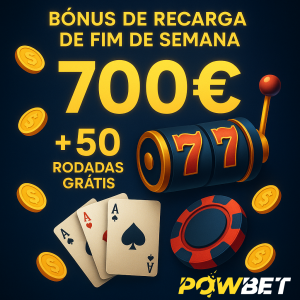 Powbet casino bonus.